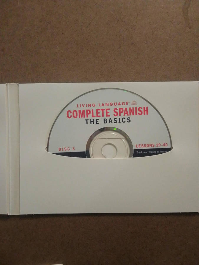 Living Language complete course- the basics Spanish -CD edition