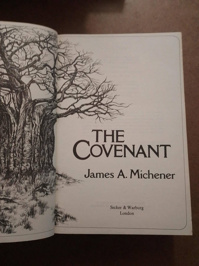 James A. Michener - the Covenant