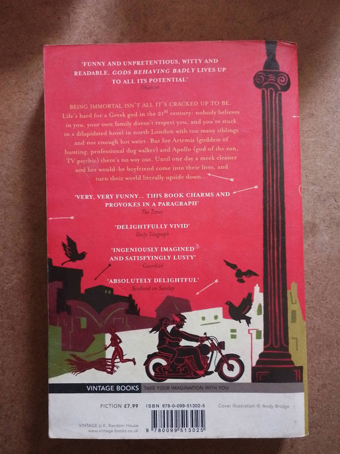 Marie Phillips - gods behaving badly