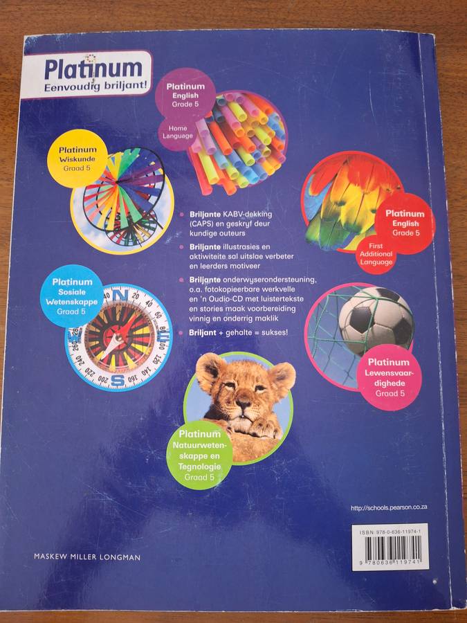 Platinum Afrikaans Huistaal Graad 5