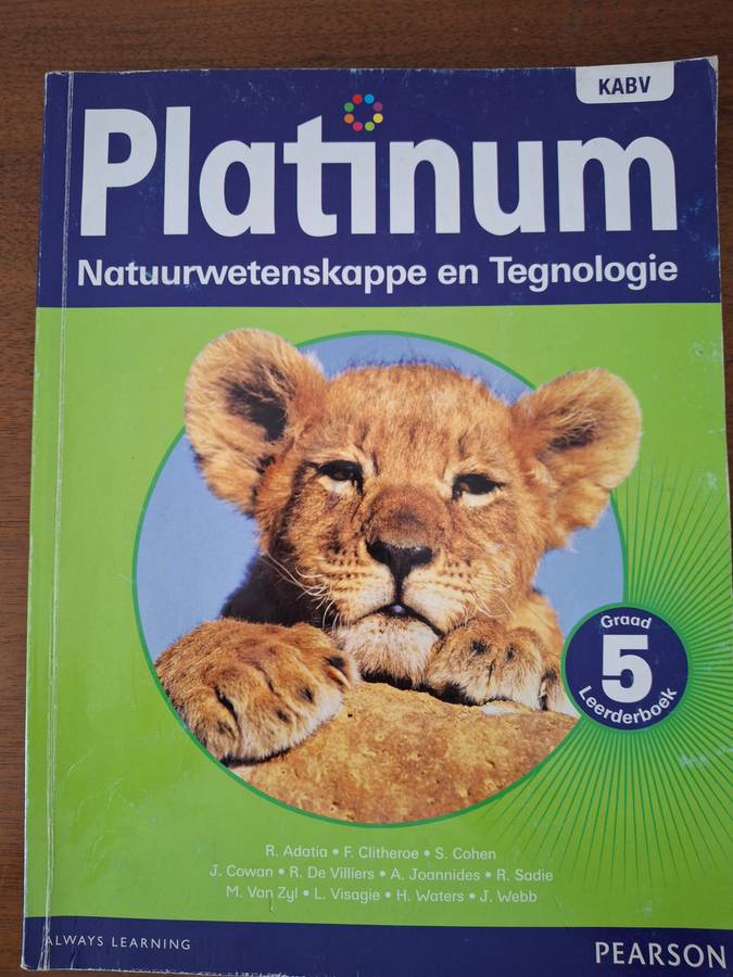 Platinum Graad 5 Natuurwetenskappe en Tegnologie
