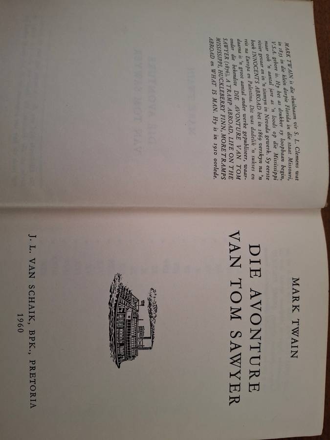Die Avonture van Tom Sawyer - Mark Twain