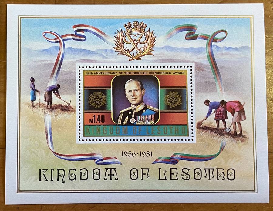 LESOTHO - 9 x Miniature Sheets - UM WEDGWOOD MICKET MOUSE BREUGHEL SCOUT WASHINGTON WORLD CUP SPORT