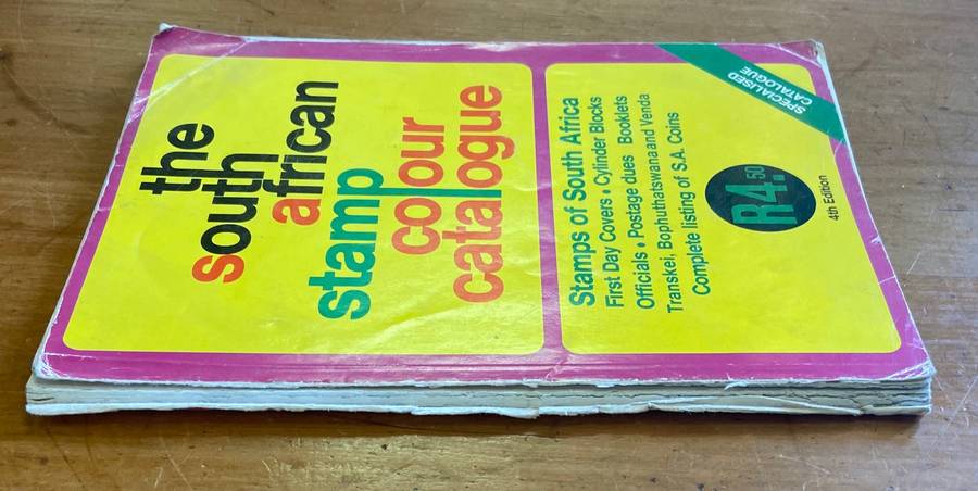 THE SOUTH AFRICAN STAMP COLOUR CATALOGUE 1980 4th EDITION SACC + SA Coins last pages!