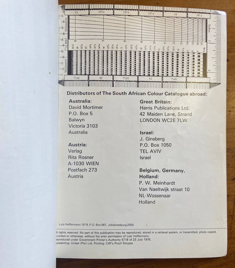THE SOUTH AFRICAN STAMP COLOUR CATALOGUE 1980 4th EDITION SACC + SA Coins last pages!