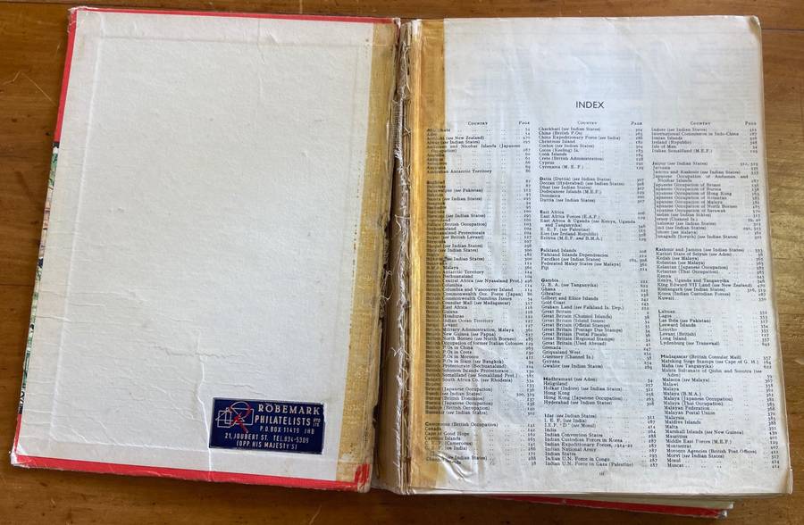 Stanley Gibbons British Commonwealth Stamp Catalogue 1971 - 694 pages