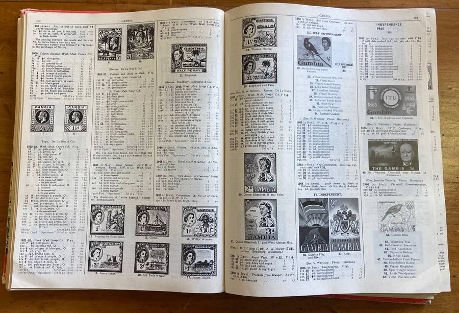 Stanley Gibbons British Commonwealth Stamp Catalogue 1971 - 694 pages