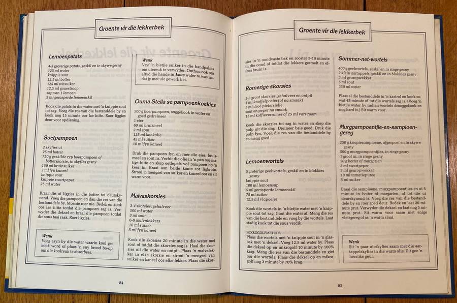 GESINSKOS - Christelle Erasmus en Eric Barnard - 'n Jaarplan-spaarplan - 1st Uitgawe 1993 - RESEPTE.