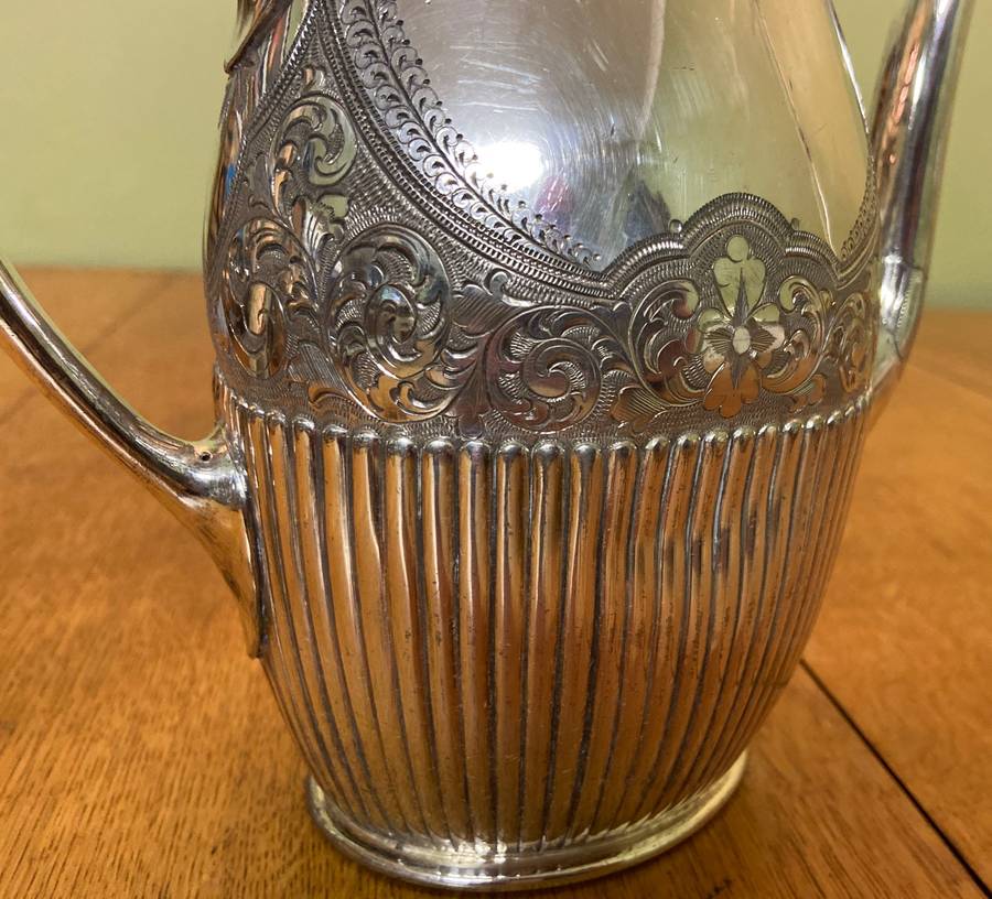 Britannia Metal Teapot Hot Water/Coffee Pot Large Sheffield, England