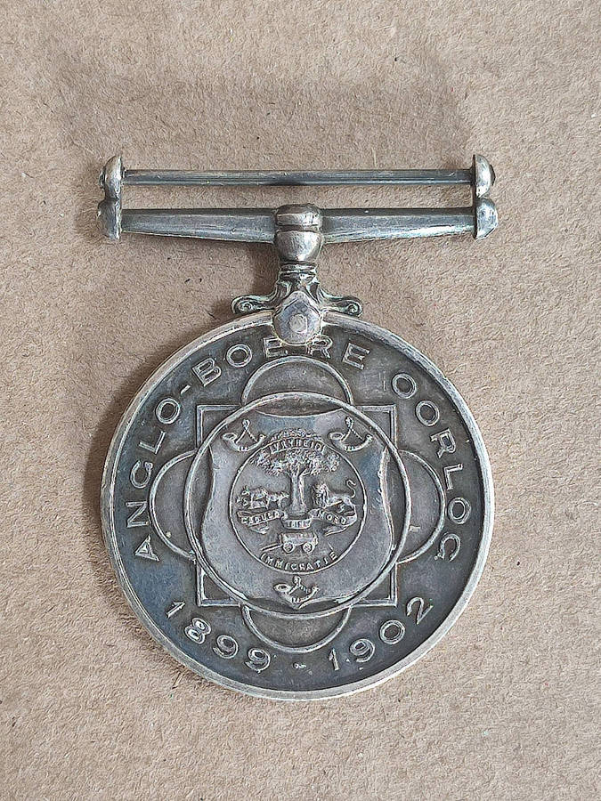 ANGLO-BOER WAR MEDAL