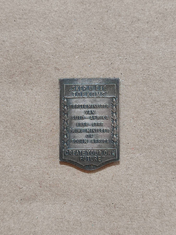 HF VERWOERD SILVER STAMP