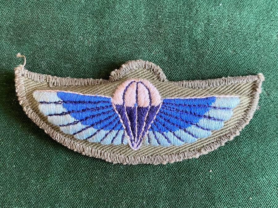 RHODESIA SAS PARCHUTE WING FOR CAMOUFLAGE UNIFORMS 1960'S-1980-PADDED