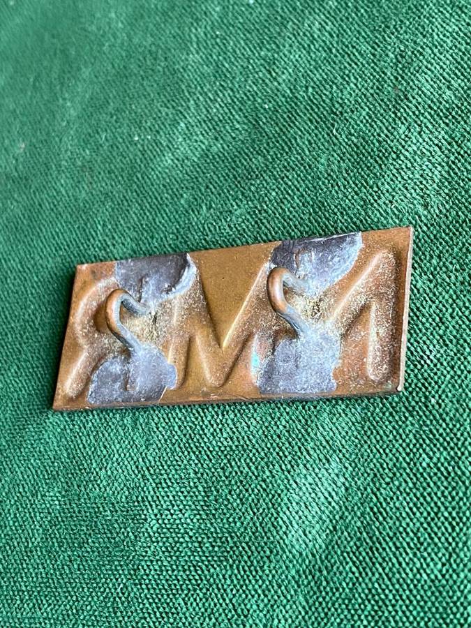 NATAL MOUNTED RIFLES TITLE-WORN WW2-2 LUGS
