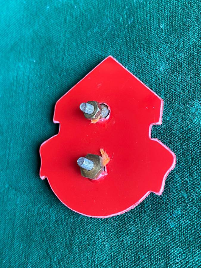 SACC MAINTENANCE UNIT,CAP BADGE-APPROVED IN 1990-2X SCREW LUGS