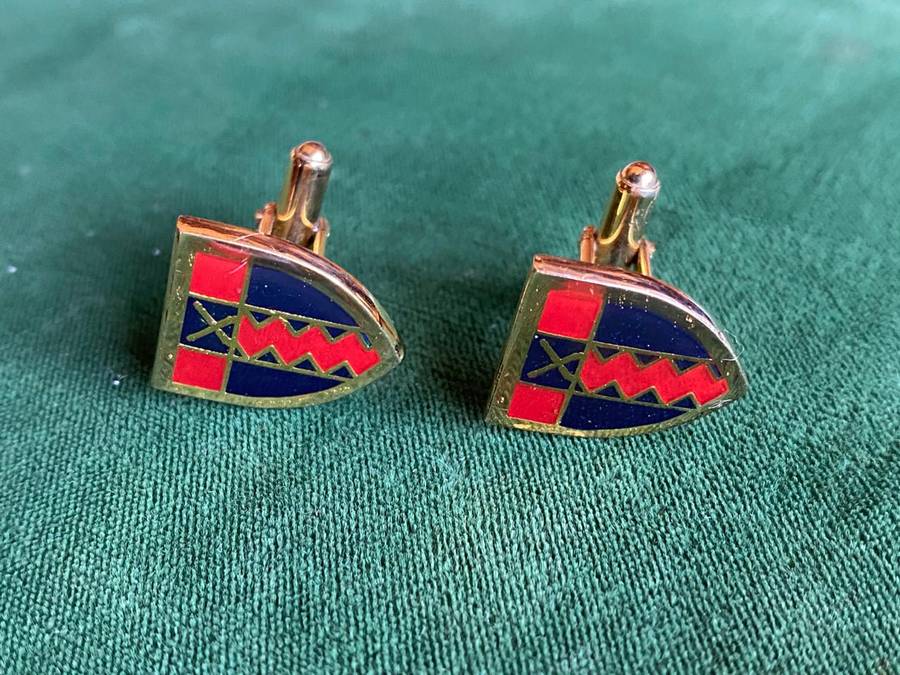 10 ARTILLERY BRIGADE CUFF LINK PAIR