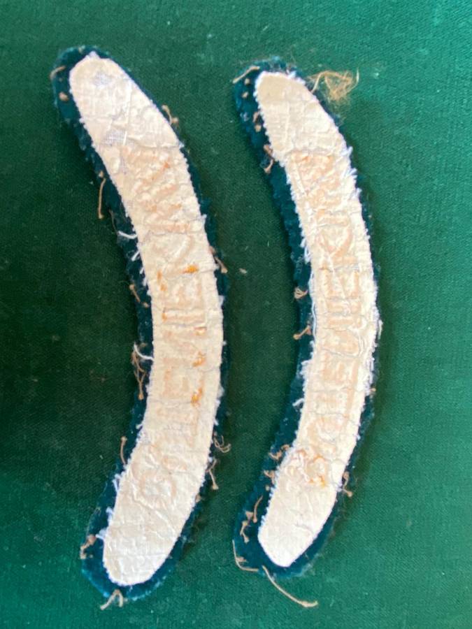 OUTENIEKWA CLOTH TITLE PAIR-WORN 1960'S-1970'S