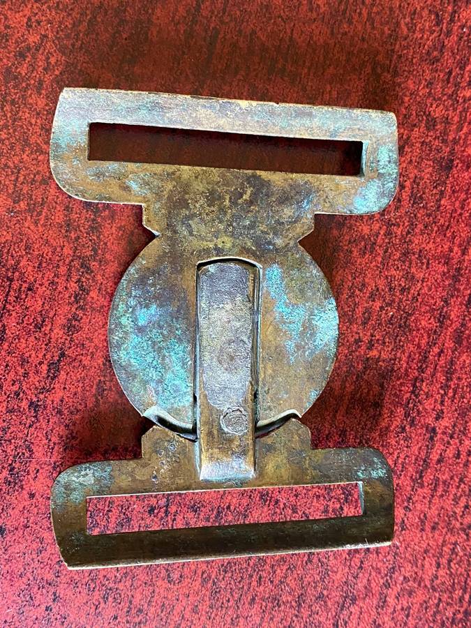 ROYAL CANADIAN ENGINEERS BELT BUCKLE