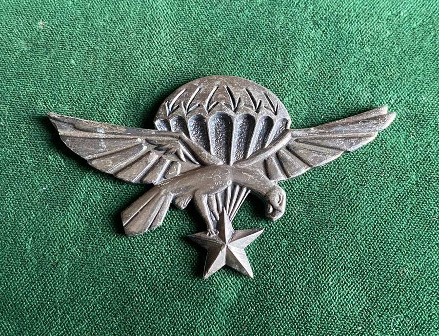 DJIBOUTI,ARMY PARA BADGE- NO LUGS