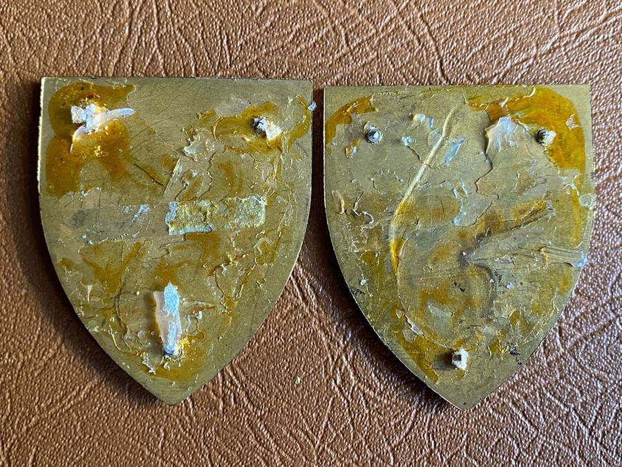 1 SA INFANTRY BATTALION FLASH PAIR- NO PINS