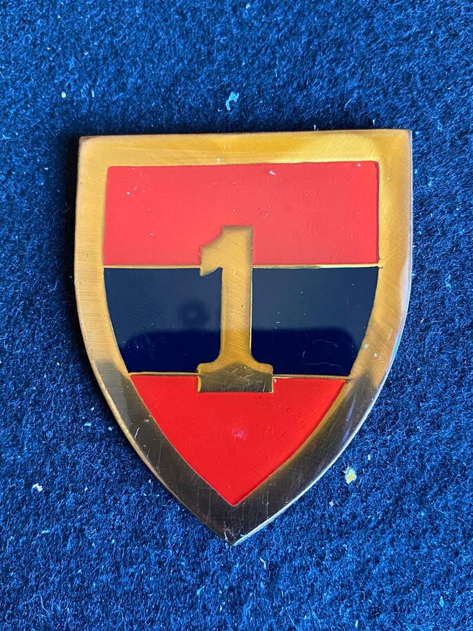 1 ENGINEER SQUADRON FLASH- NO PINS