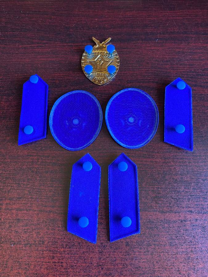 SWA/WINDHOEK CITY POLICE RANKS + BADGES