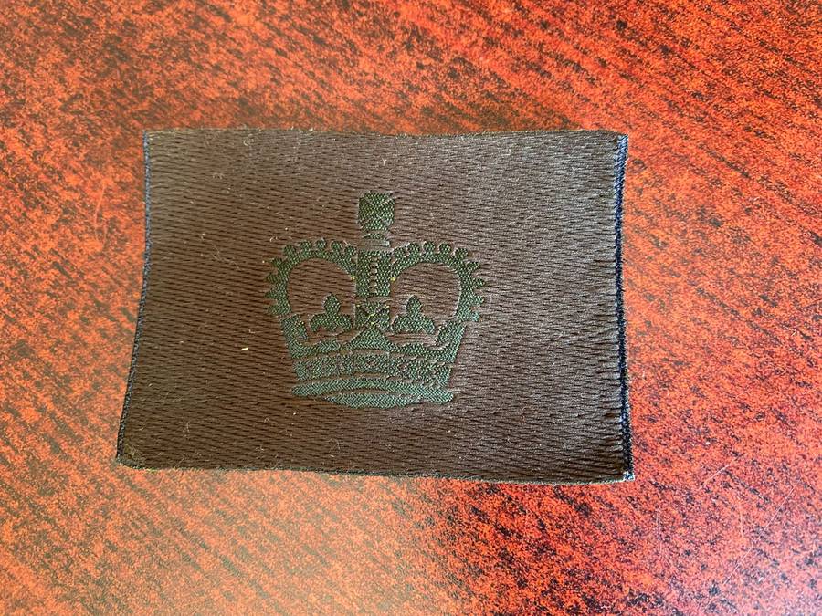 BRITISH ARMY WO CLASS 2 RANK BADGE FOR COMBAT DRESS