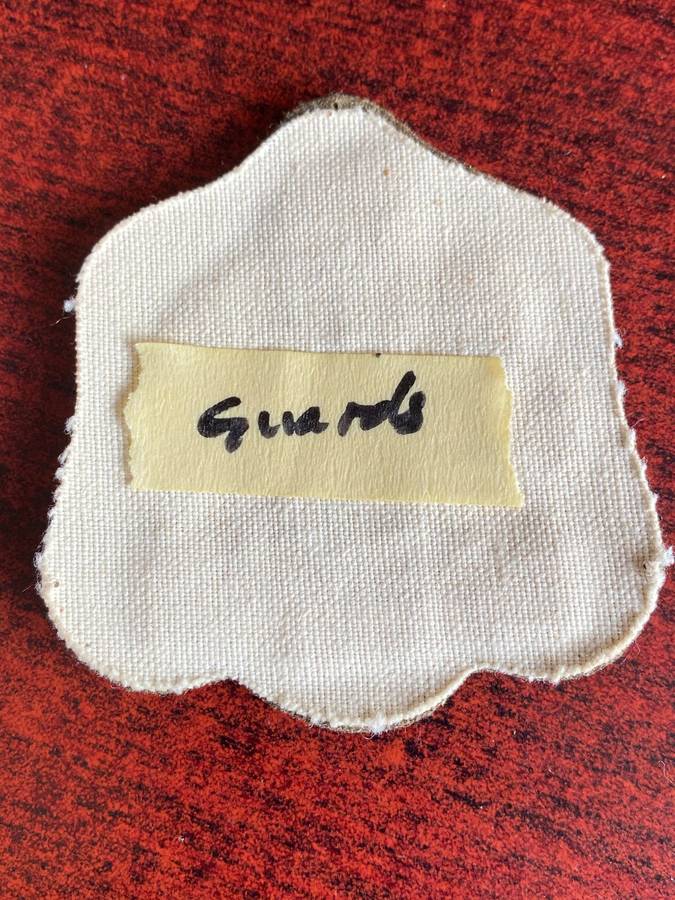 BRITISH ARMY WO RANK FOR REGIONAL S/MAJOR-HOUSEHOLD DIVISION GUARDS