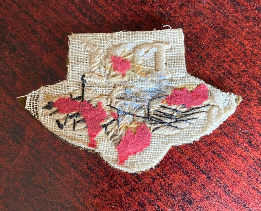 BRITISH DRIVER MECHANIC PROFICIENCY BADGE-WORN IN FRANCE 1960
