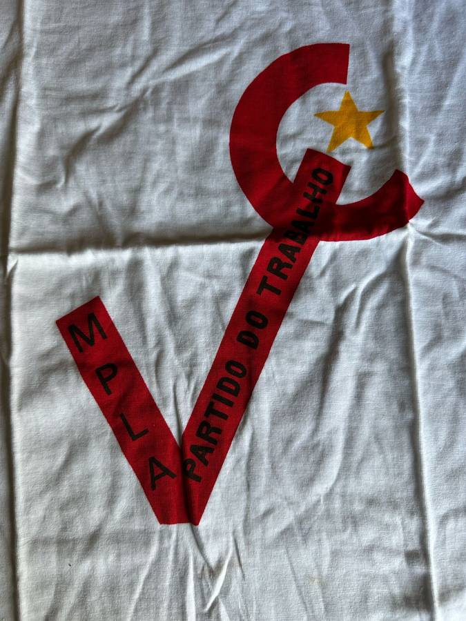 ORIGINAL MPLA-BORDER WAR T SHIRT-SIZE SMALL-GOOD CONDITION