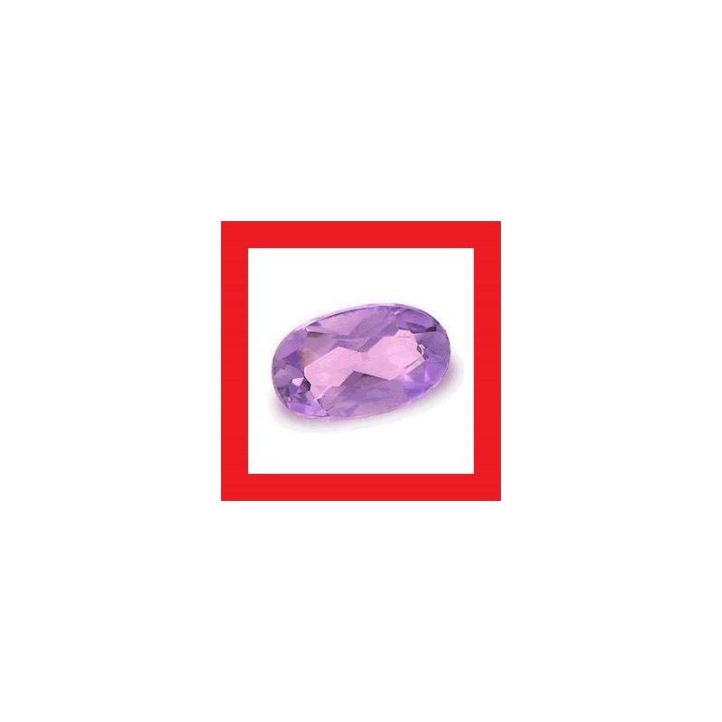 Amethyst [Brazil] - Faceted Oval Shape - 0.14cts