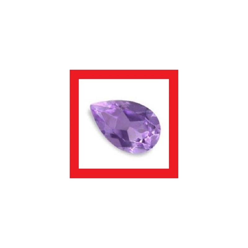 Cubic Zirconium - Faceted Pear Shape - 1.30cts