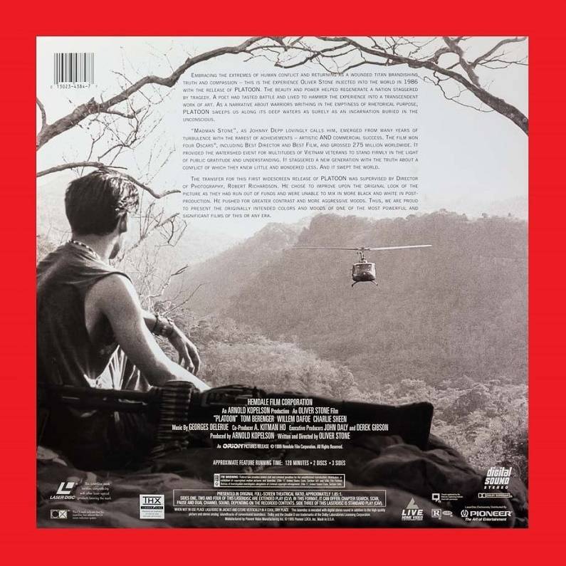 LaserDisc - Platoon [Pioneer Special Edition]