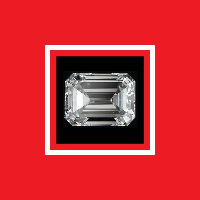 Sapphire [Created] - Faceted Rectangle Shape - 29.22cts