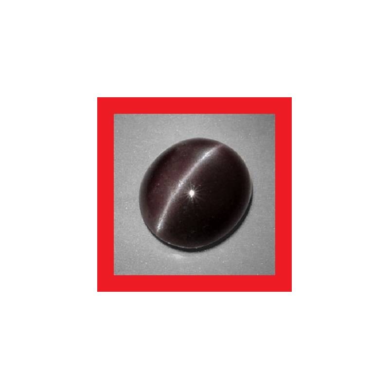 Sillimanite [India] - Round Shape Cabochon With Cat`s Eye - 0.55cts