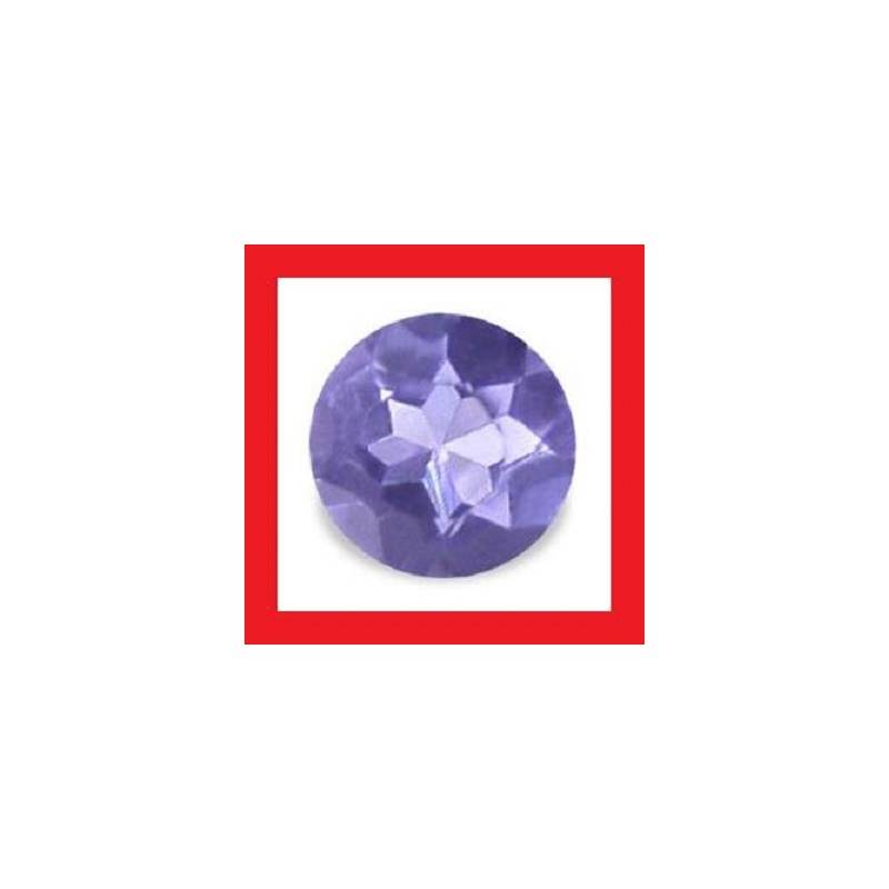 Tanzanite [Africa] - Faceted Round Shape - 0.03cts To 0.05cts