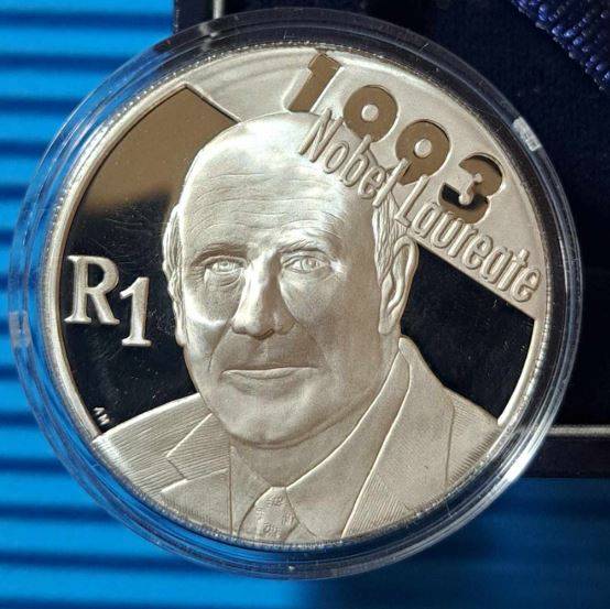 *** 2007 - SA SILVER R1 - FW DE KLERK - IN BOX WITH COA ***