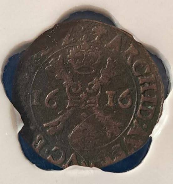 *** 1616 - SPANISH NETHERLANDS DOIT - SANGS F15 ***