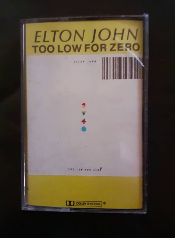 Elton John - Too Low For Zero Cassette Tape