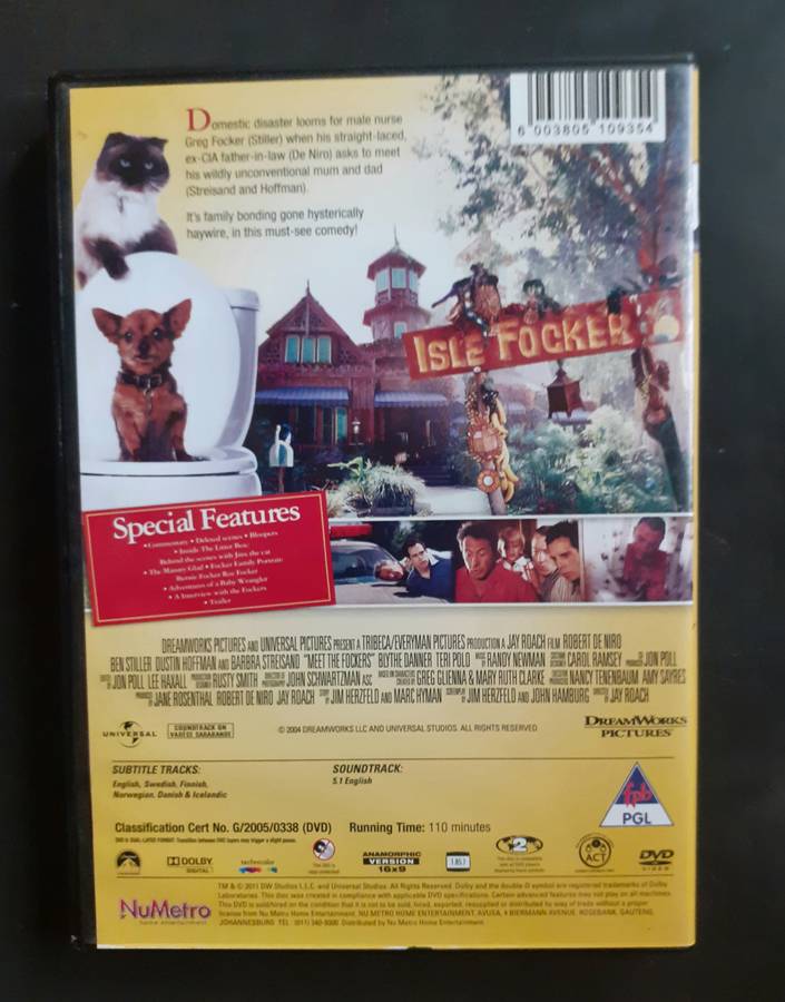 Meeting The Fockers - Robert De Niro & Ben Stiller (DVD)