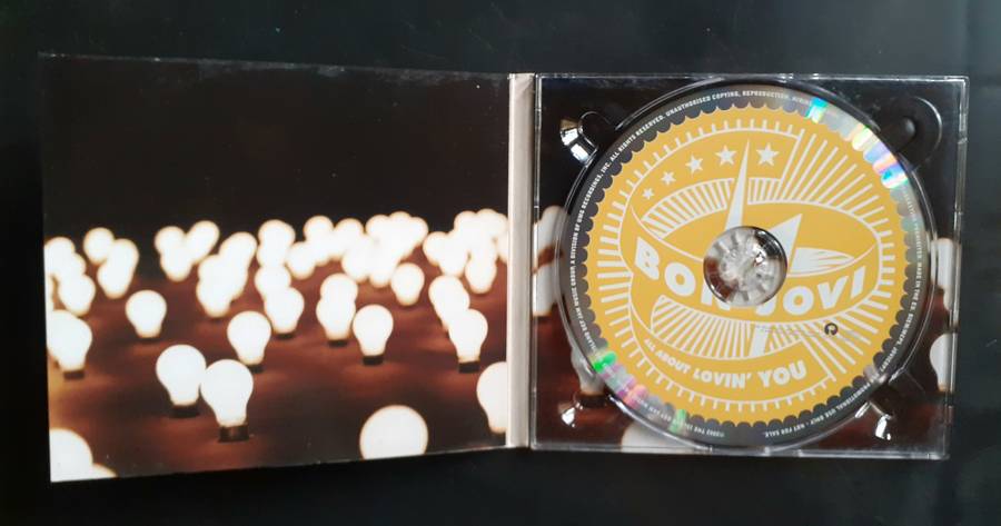 Bon Jovi - All About Lovin' You (CD Single) - Promo Copy
