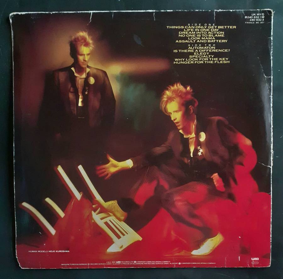 Howard Jones - Dream Into Action LP Vinyl Record - Europe Pressing