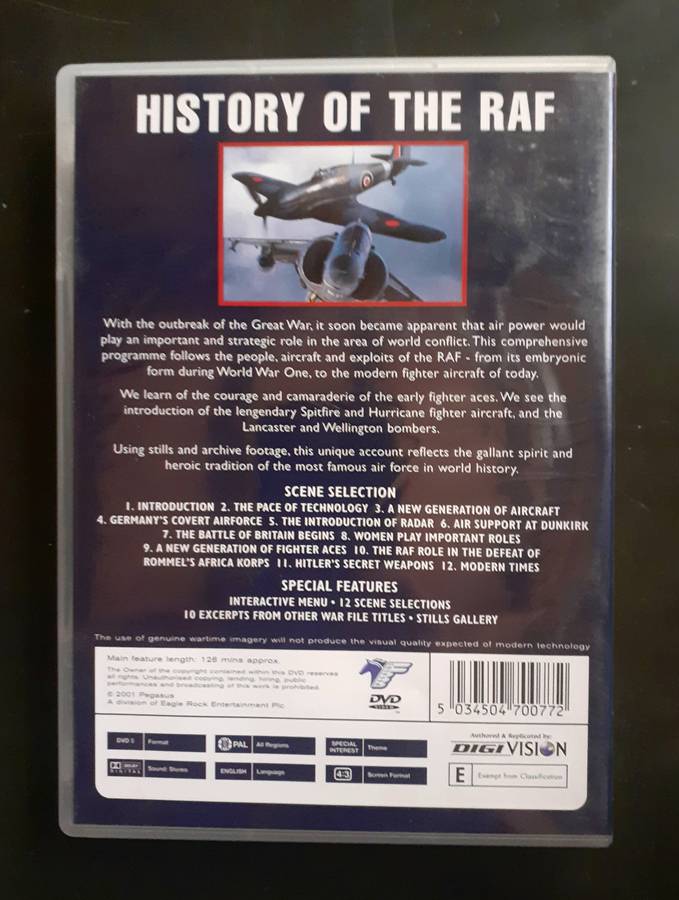 History of The RAF - The Early Years . Modern Times (DVD)
