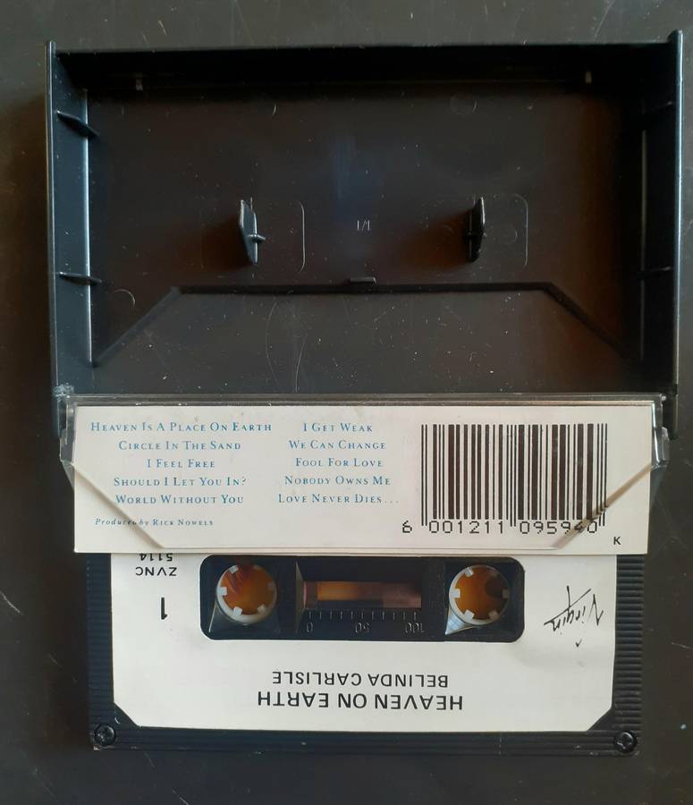 Belinda Carlisle - Heaven On Earth Cassette Tape