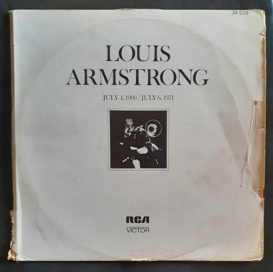 Louis Armstrong - July 4, 1900 - July 6, 1971 Double LP Vinyl Record Set