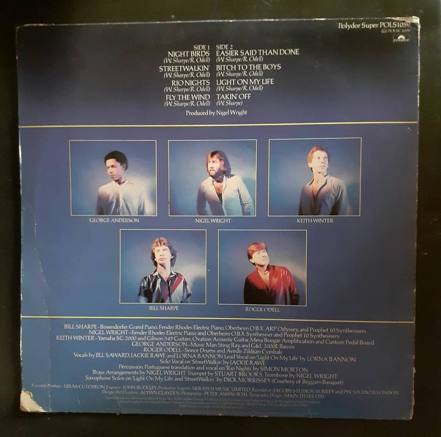 Shakatak - Night Birds LP Vinyl Record - UK Pressing