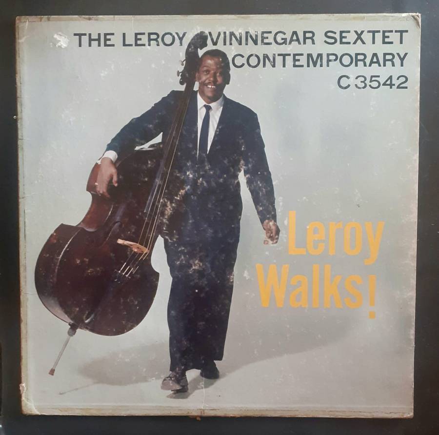 Leroy Vinnegar Sextet - Leroy Walks! LP Vinyl Record - USA Pressing