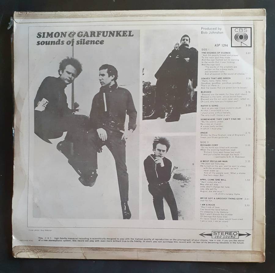 Simon & Garfunkel - Sounds of Silence LP Vinyl Record