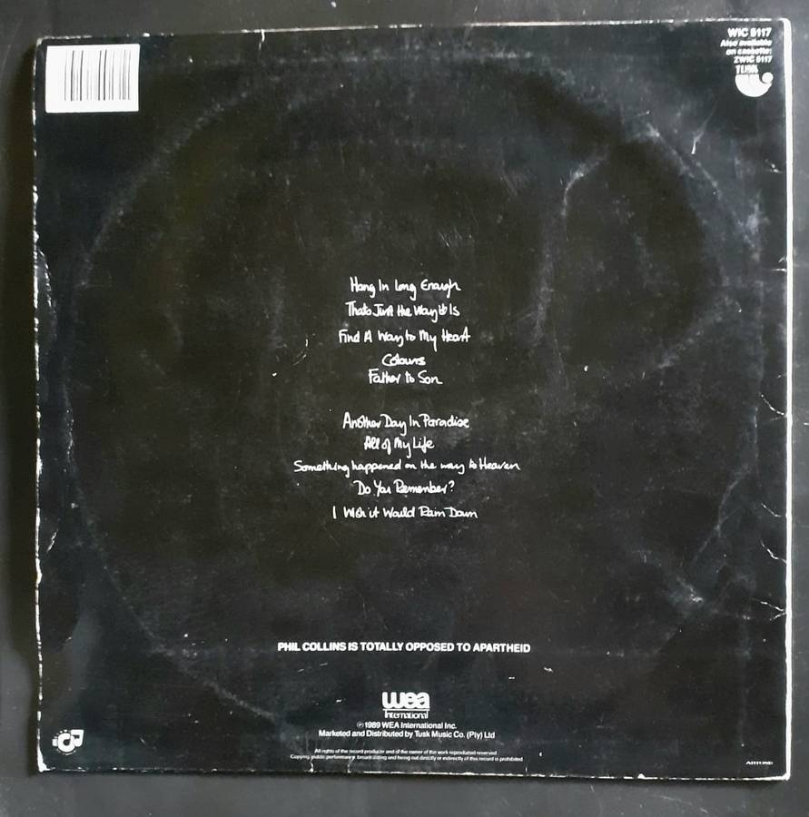 Phil Collins - ...But Seriously LP Vinyl Record