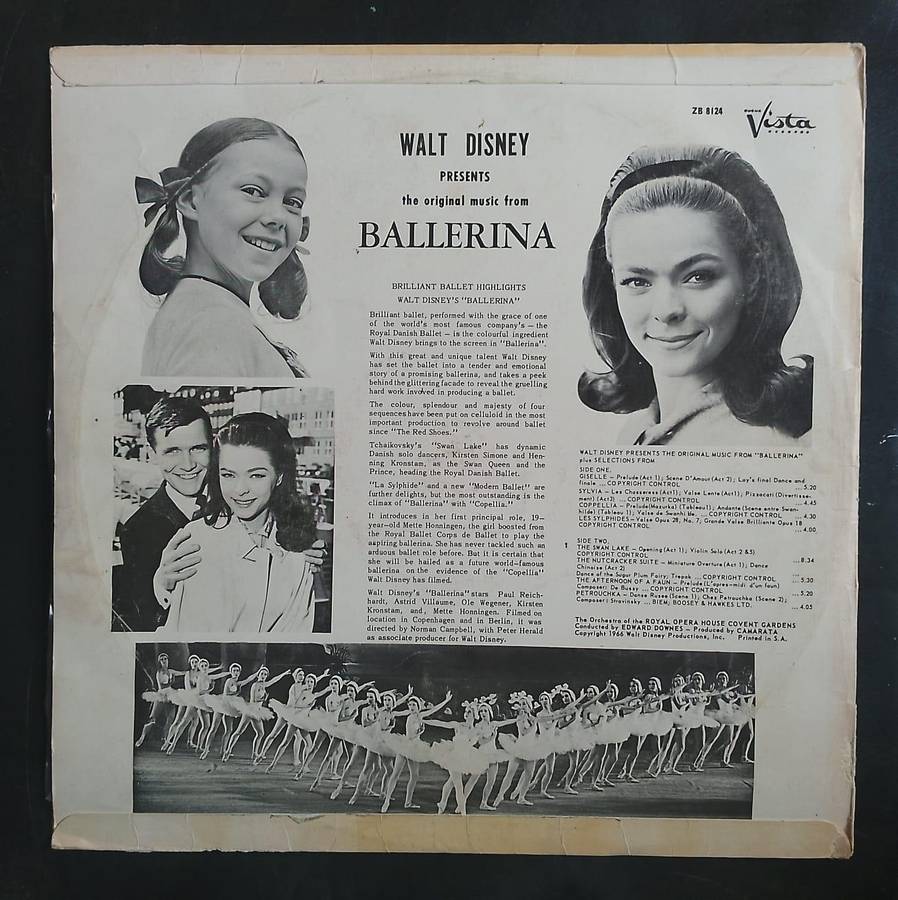 Ballerina (Walt Disney Original Music) LP Vinyl Record