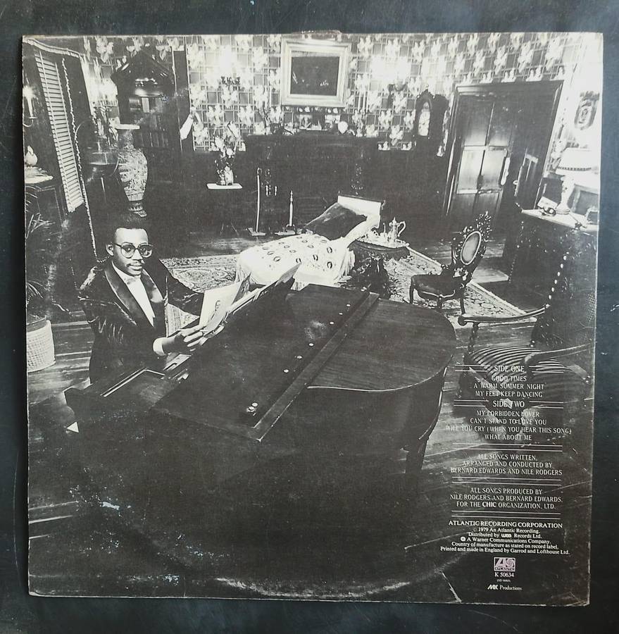 Chic - Risqué LP Vinyl Record - UK Pressing